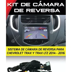 Kit De Camara De Reversa Para Chevrolet Trax 2014 - 2016 KCR